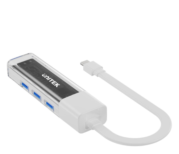 Unitek Hub Dwukierunkowy USB-C/USB-A - 4x USB-A - 1291395 - zdjęcie 4